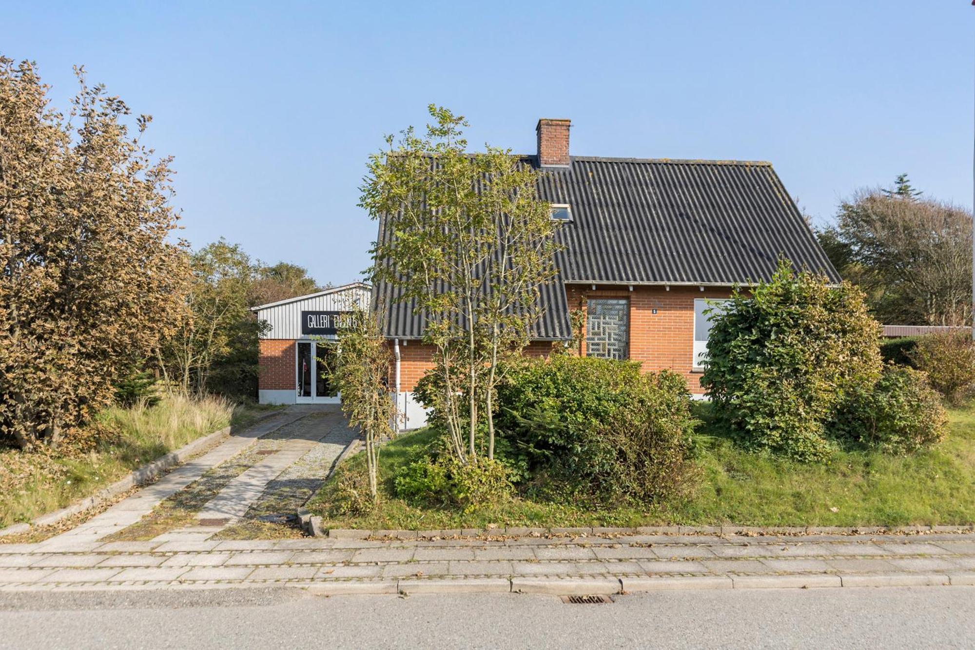 לינה וארוחת בוקר Vestervig Logi I Hus Med Kunst Og Have מראה חיצוני תמונה